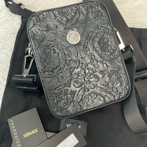 Versace Bags Versace Medusa Biggie Barocco Crossbody Bag Poshmark